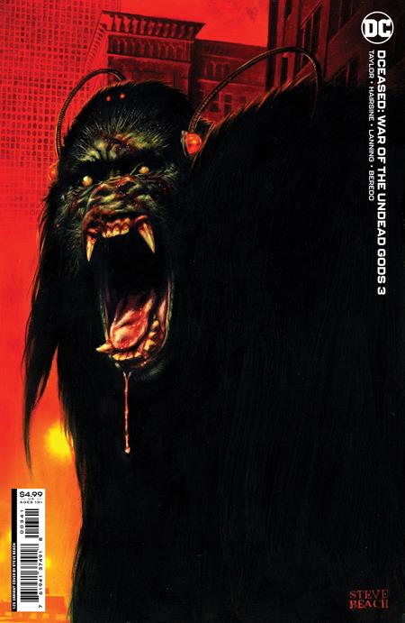DCeased: War of the Undead Gods (2022) #3 (of 8) Steve Beach 1:25 Variant