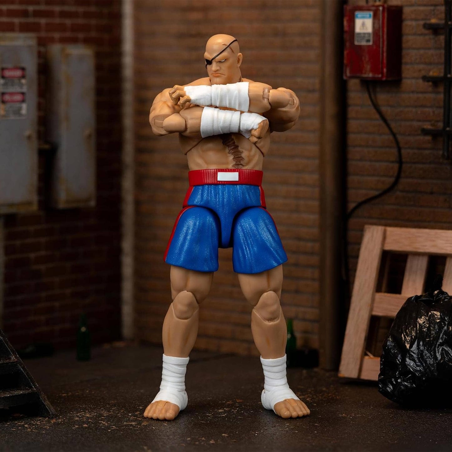 Street Fighter II Sagat 1:12 Scale Action Figure