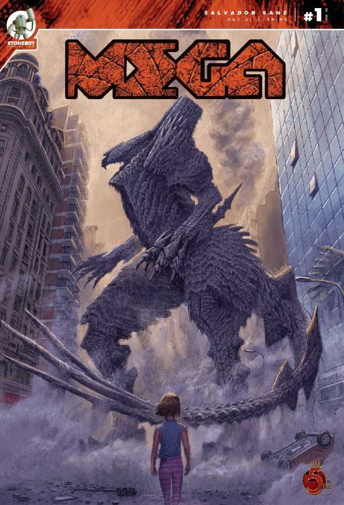 Mega (2021) #1 Cover A Salvador Sanz