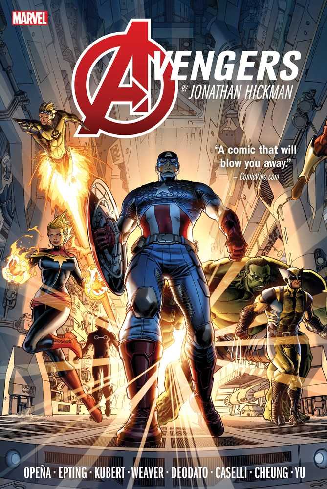Avengers By Jonathan Hickman Omnibus Vol 01 HC Weaver Cover