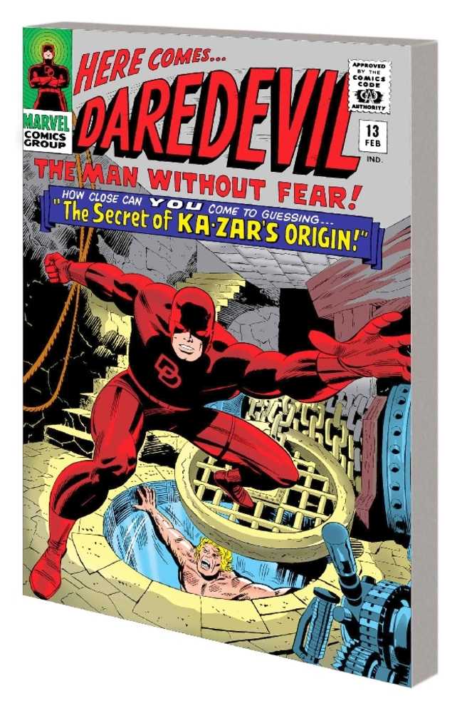 Mighty Marvel Masterworks: Daredevil Vol 02: Alone Against the Underworld TPB Direct Market Cover