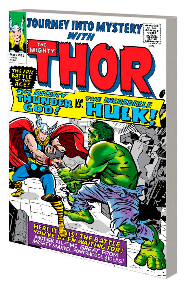Mighty Marvel Masterworks: Mighty Thor Vol 03: The Trial Of The Gods TPB Direct Market Variant