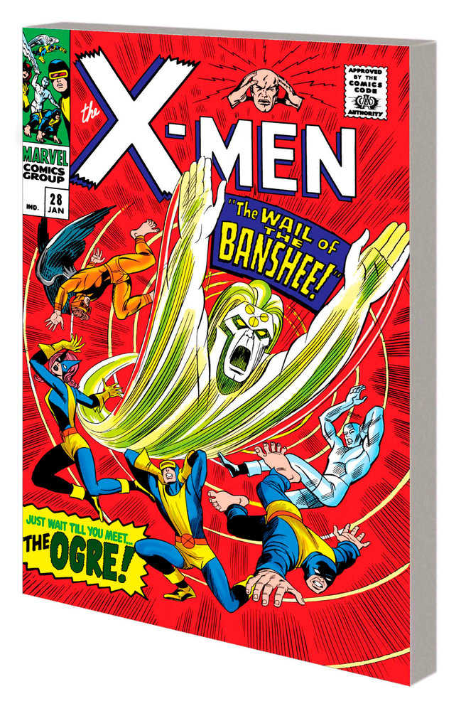 Mighty Marvel Masterworks: X-Men Vol 3: Divided We Fall TPB Direct Market Cover