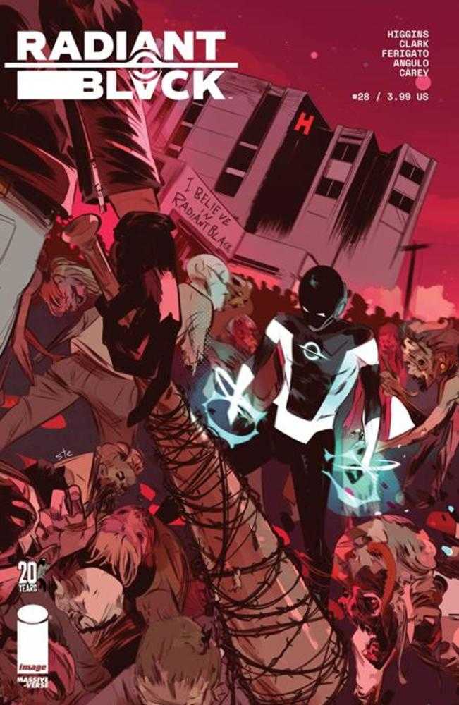 Radiant Black (2021) #28 Cover B Walking Dead 20th Anniversary Cover