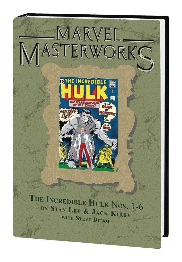 Marvel Masterworks Incredible Hulk Hardcover Volume 01 Direct Market Variant