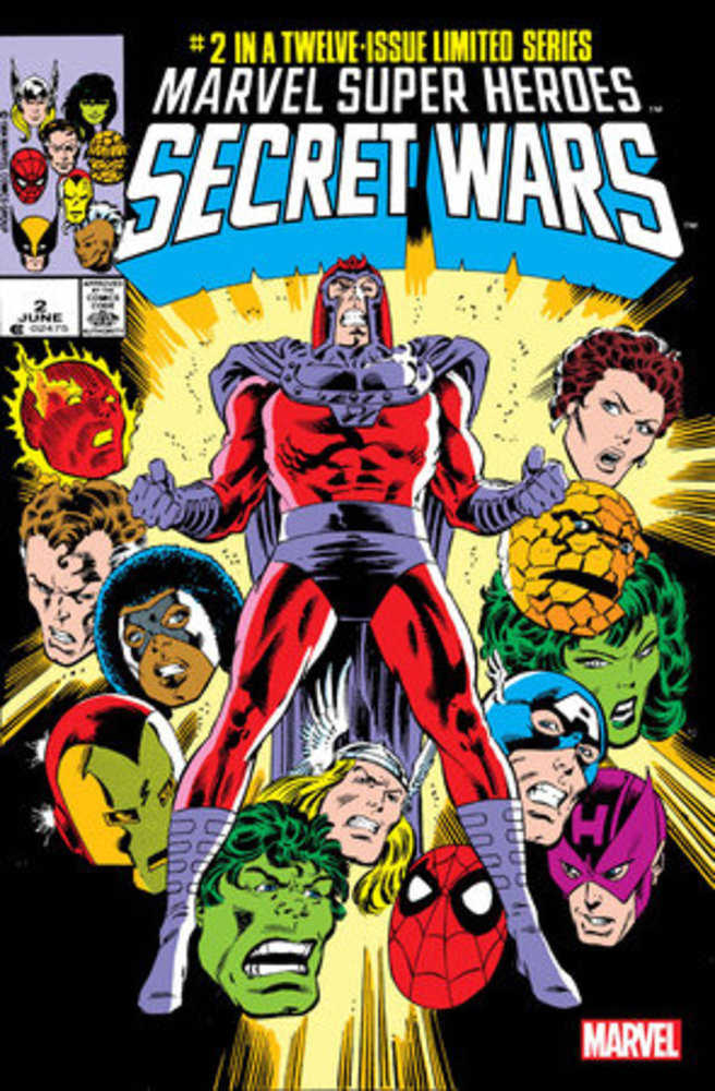 Marvel Super Heroes Secret Wars # 2 Facsimile Edition