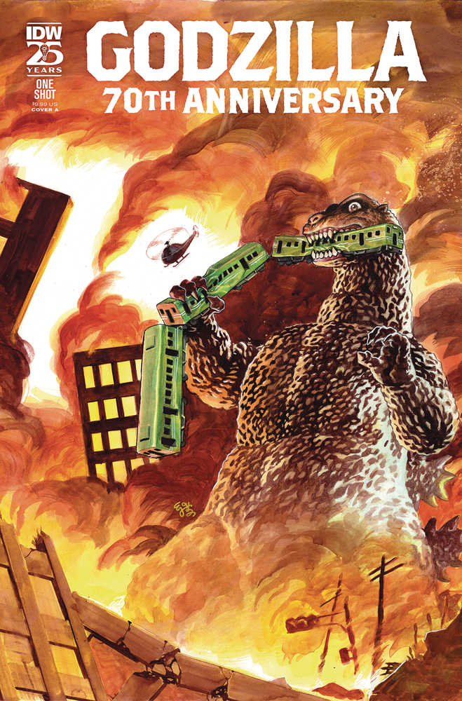 Godzilla: 70th Anniversary (2024) #1 Cover A Su