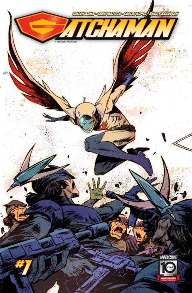 Gatchaman (2024) # 1 Cover B Connecting Cover