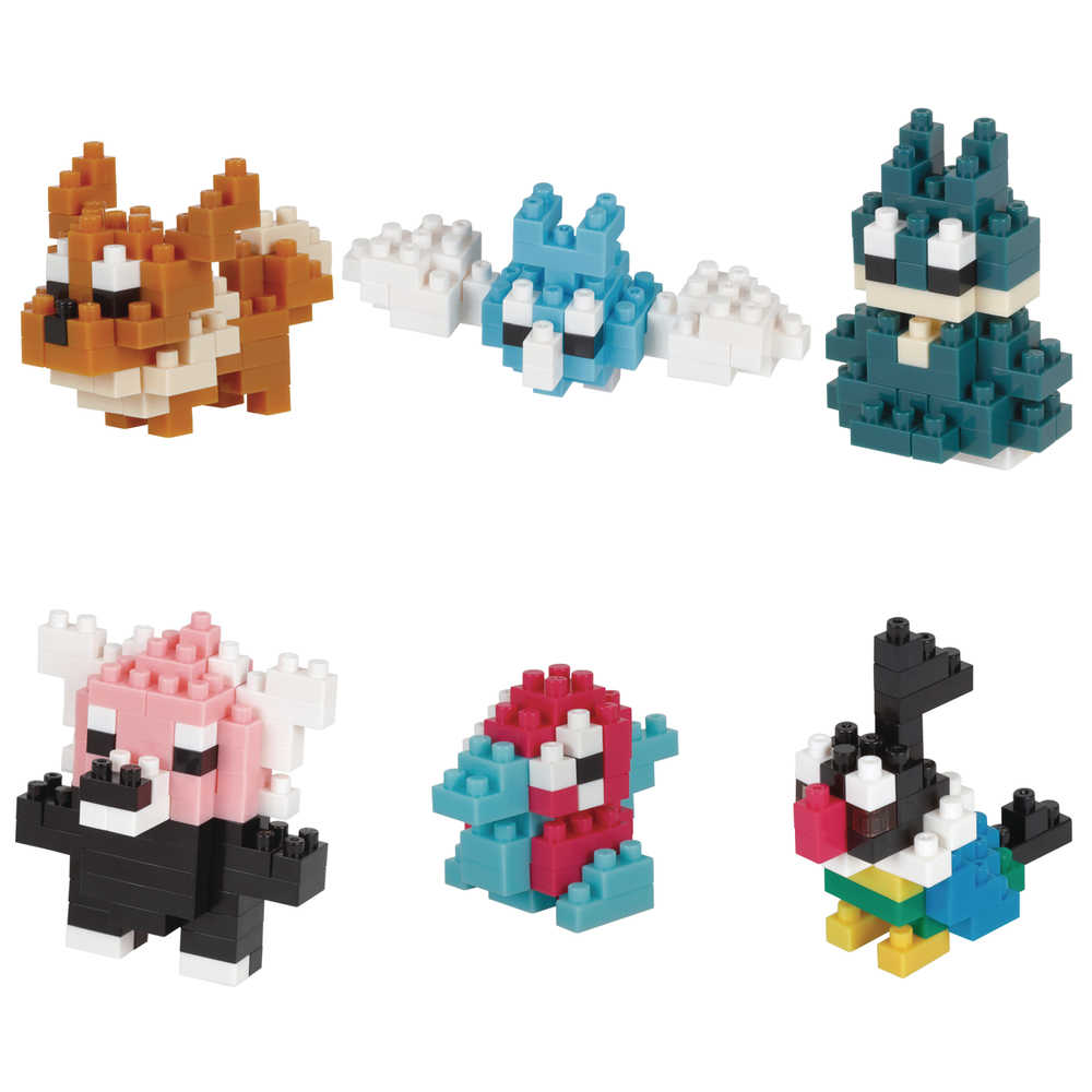 Pokemon Nanoblock Mininano Normal Type 1 6pc Bmb Box (