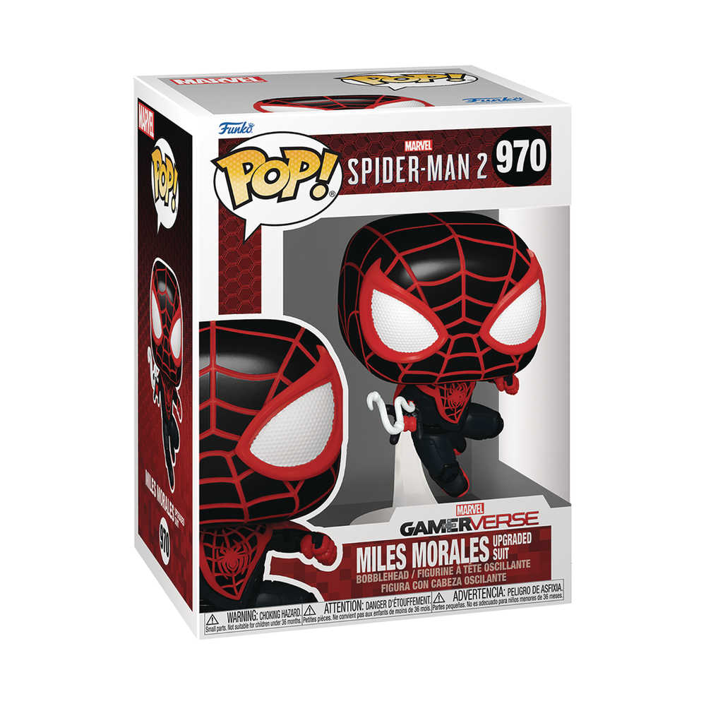 Pop Games #970 Spider-Man 2 Miles Morales Upgraded Suit