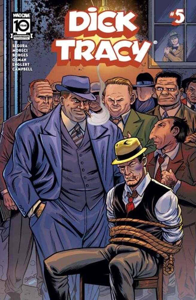 Dick Tracy (2024) # 5 Cover B Brent Schoonover Connecting Variant