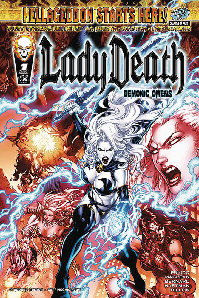 Lady Death: Demonic Omens (2024) #1 (of 2) Cover A Bernard Standard (M
