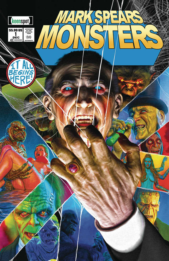 Mark Spears Monsters (2024) #1 Cover C Infinity Gauntlet Homage