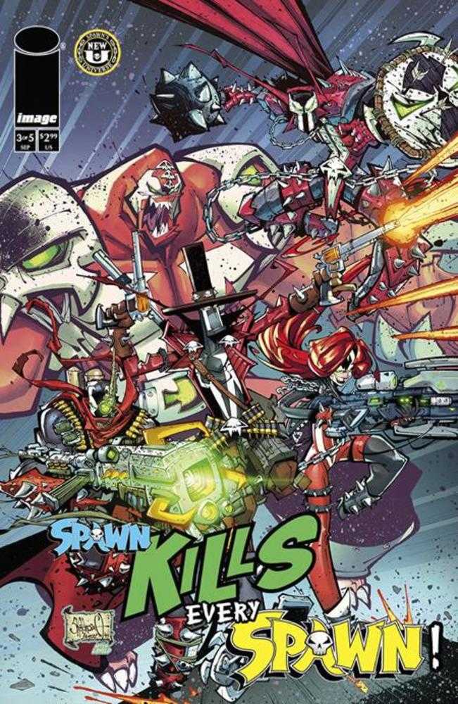 Spawn Kills Every Spawn (2024) #3 (of 5) Cover A Rob Sketchcraft Duenas
