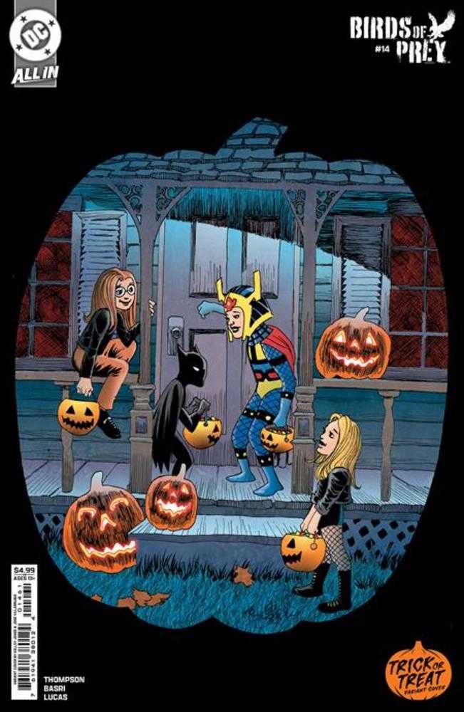 Birds Of Prey (2023) #14 Cover D Kelley Jones Trick Or Treat Variant