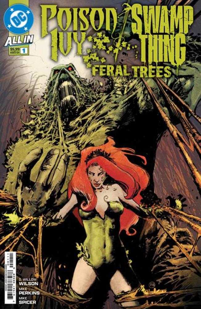 Poison Ivy/Swamp Thing: Feral Trees (2024) One-Shot Cover A Jason Shawn Alexander