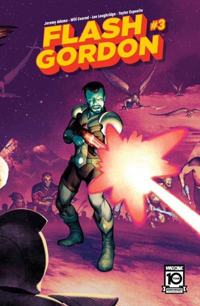 Flash Gordon (2024) # 3 Cover B Frazer Irving Connecting Cover Variant