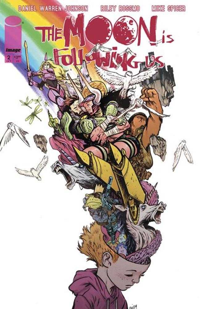 Moon Is Following Us (2024) # 2 (of 10) Cover B Daniel Warren Johnson Variant