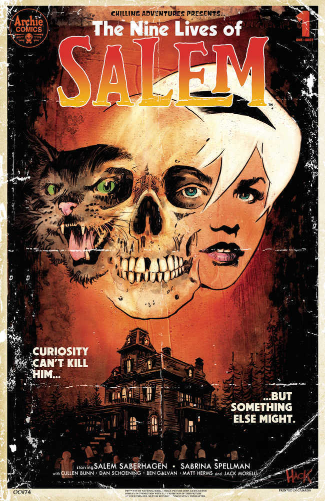 Nine Lives Of Salem (2025) One-Shot Cover B Robert Hack