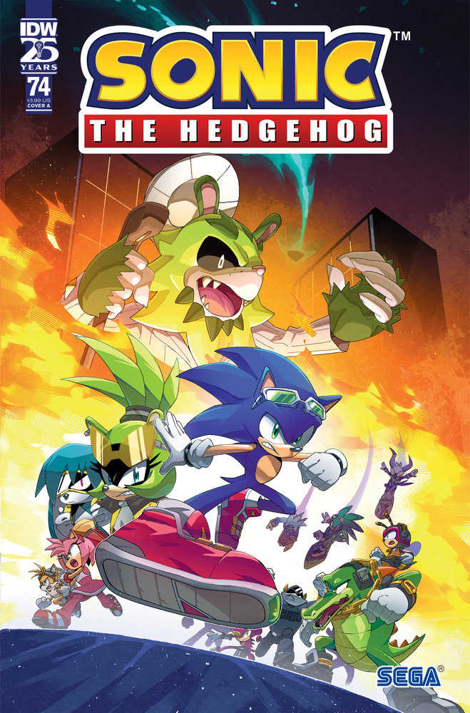 Sonic The Hedgehog (2018) #74 Cover A (Arq)