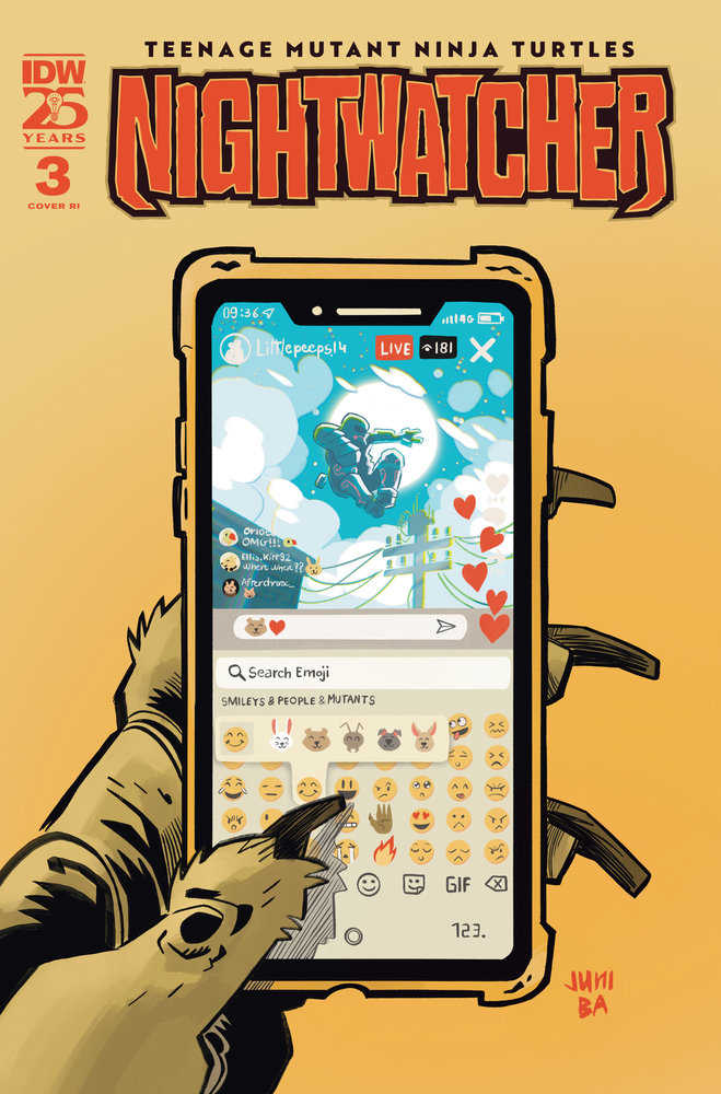 Teenage Mutant Ninja Turtles: Nightwatcher (2024) #3 RI Variant Ba