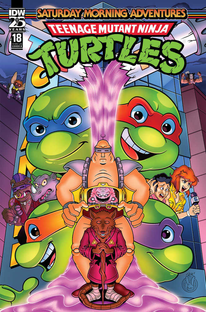 Teenage Mutant Ninja Turtles: Saturday Morning Adventures (2023) #18 Variant B (Mack)