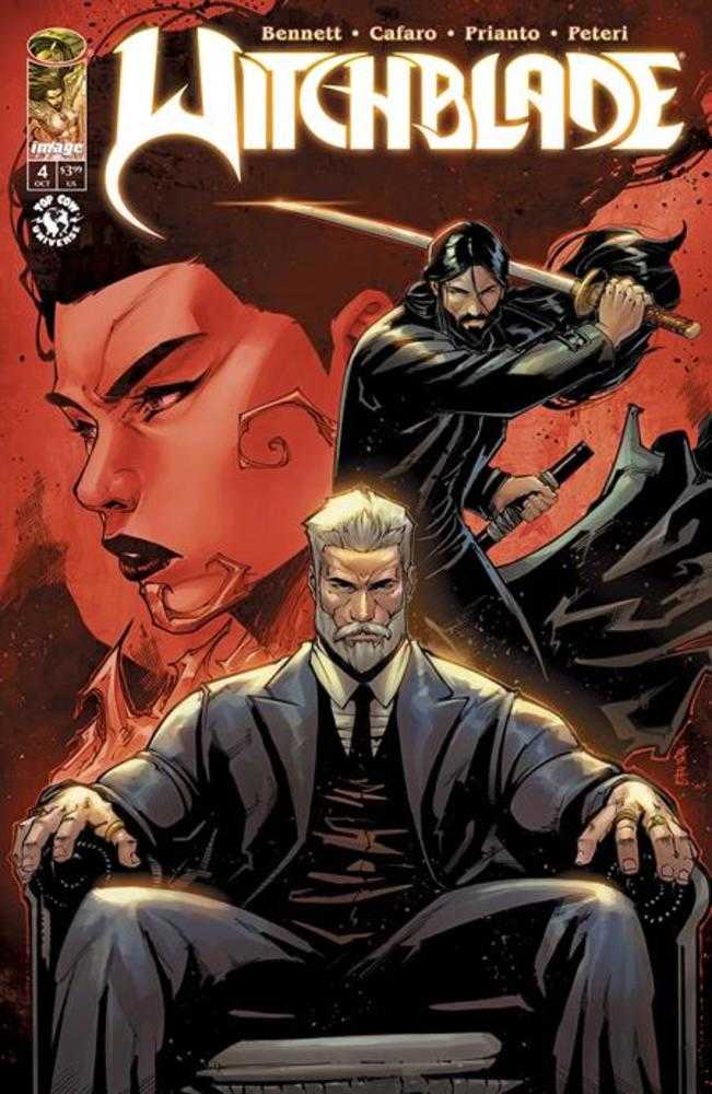 Witchblade (2024) # 4 Cover A Giuseppe Cafaro & Arif Prianto