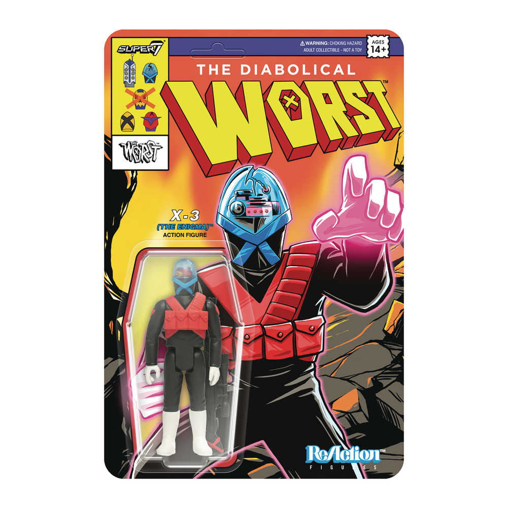 Worst Sdcc Reaction Wv5 X3 The Enigma Mutant Team Action Figure (