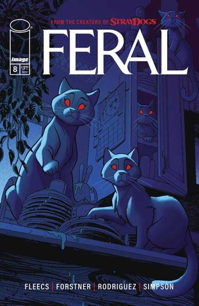 Feral (2024) # 8 Cover A Tony Fleecs & Trish Forstner