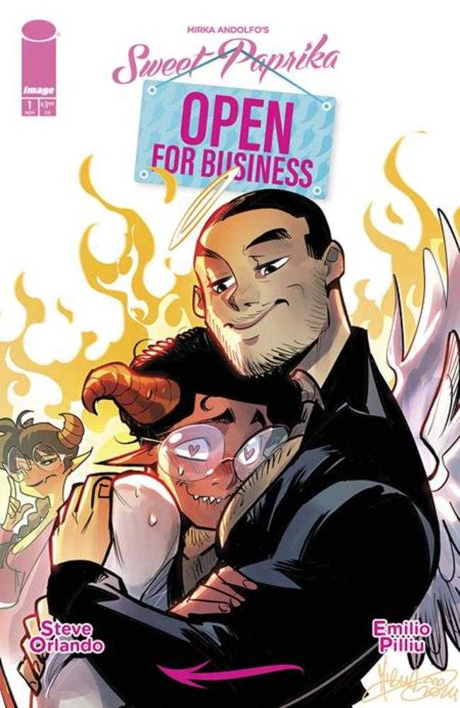 Mirka Andolfo's Sweet Paprika: Open For Business (2024) #1 (of 5) Cover B Mirka Andolfo Variant (Mature)