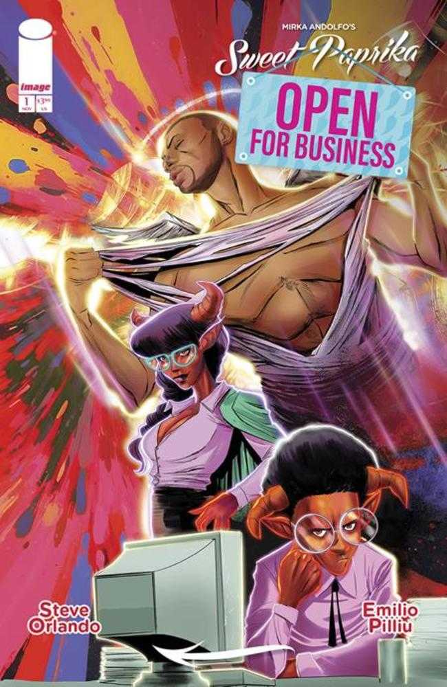 Mirka Andolfo's Sweet Paprika: Open For Business (2024) #1 (of 5) Cover C Robbi Rodriguez Variant (Mature)