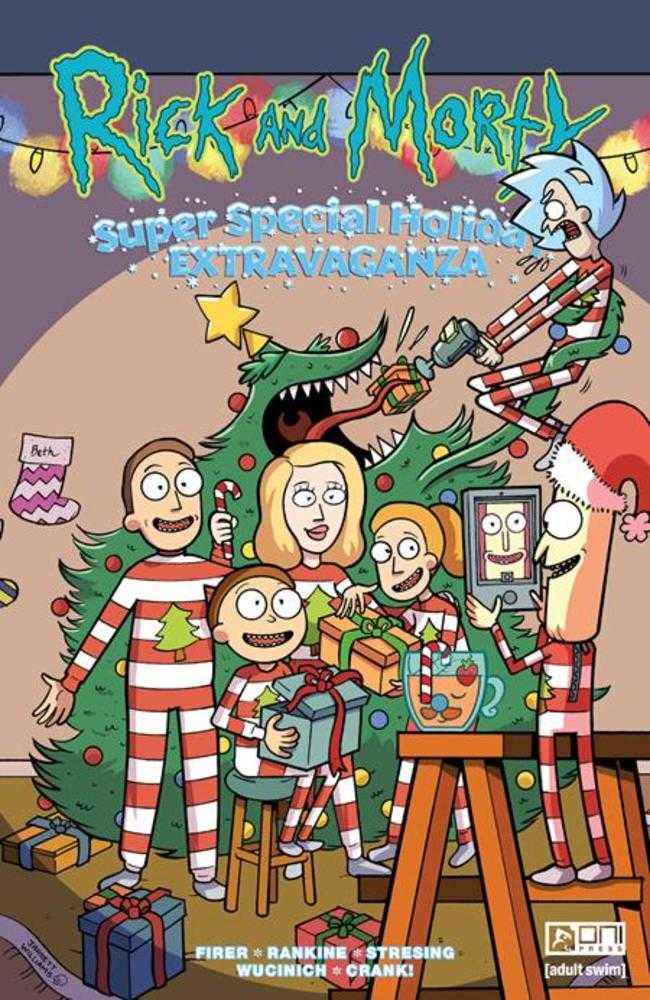 Rick And Morty Super Special Holiday Extravaganza (2024) One-Shot Cover A Jarret Williams (Mature)