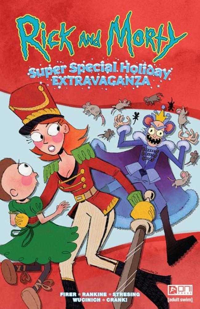 Rick And Morty Super Special Holiday Extravaganza (2024) One-Shot Cover B Emmett Hobbes Variant (Mature)