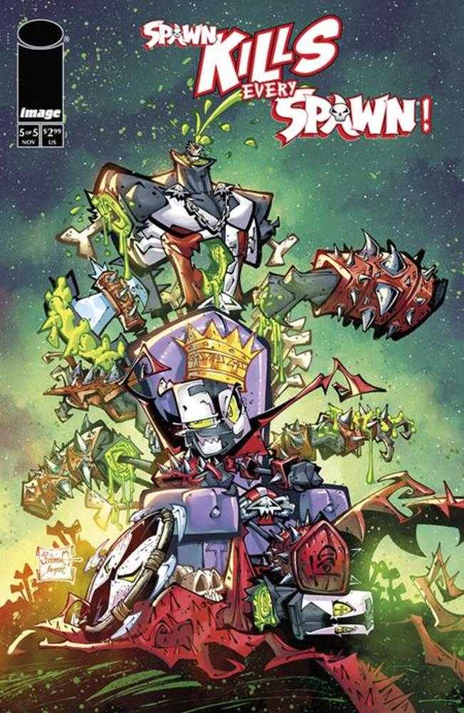 Spawn Kills Every Spawn (2024) #5 (of 5) Cover A Rob Sketchcraft Duenas