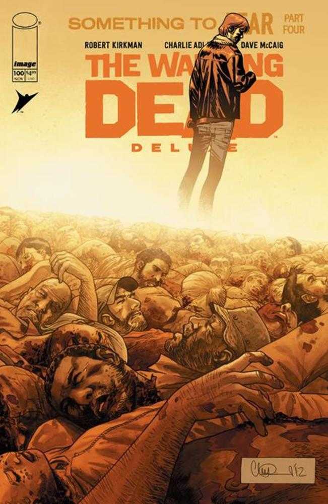 Walking Dead Deluxe (2020) #100 Cover F Charlie Adlard Wraparound Variant (Mature)