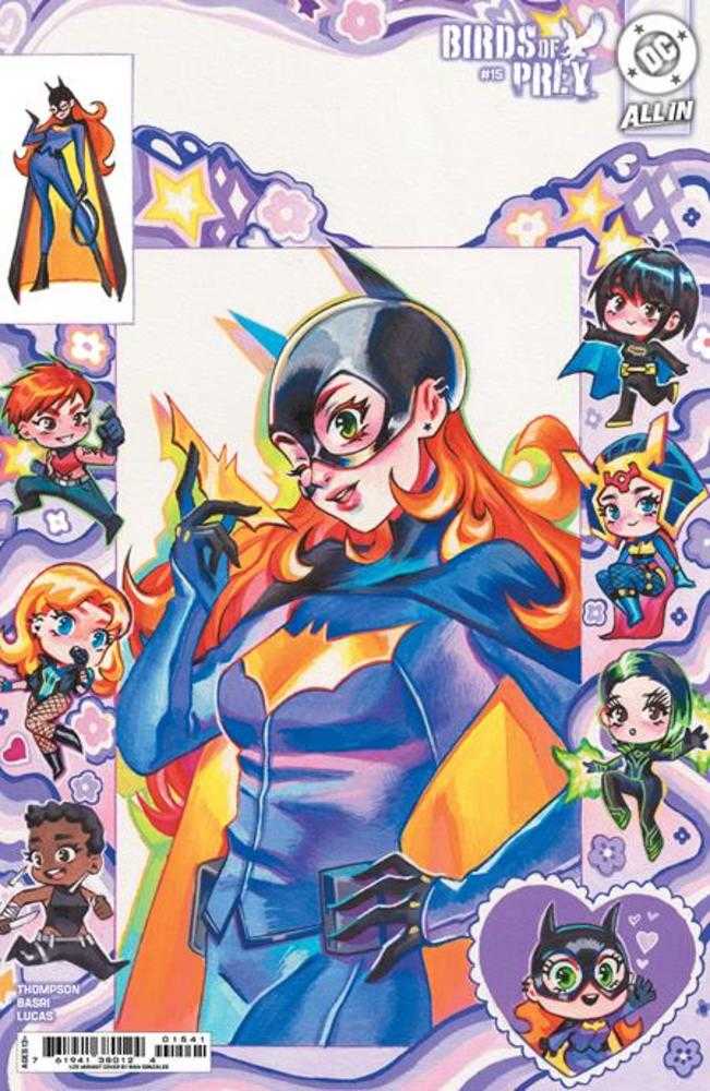 Birds Of Prey (2023) #15 Cover D 1 in 25 Rian Gonzales Card Stock Variant