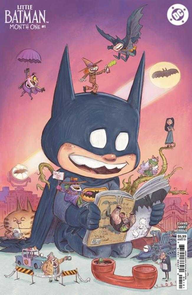 Little Batman: Month One (2024) #1 (of 4) Cover B Patrick Ballesteros Card Stock Variant