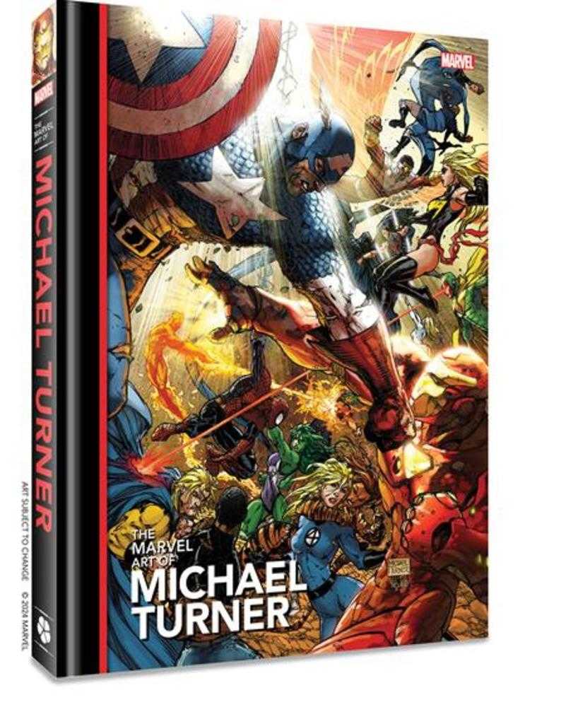 Marvel Art Of Michael Turner HC Direct Market Edition