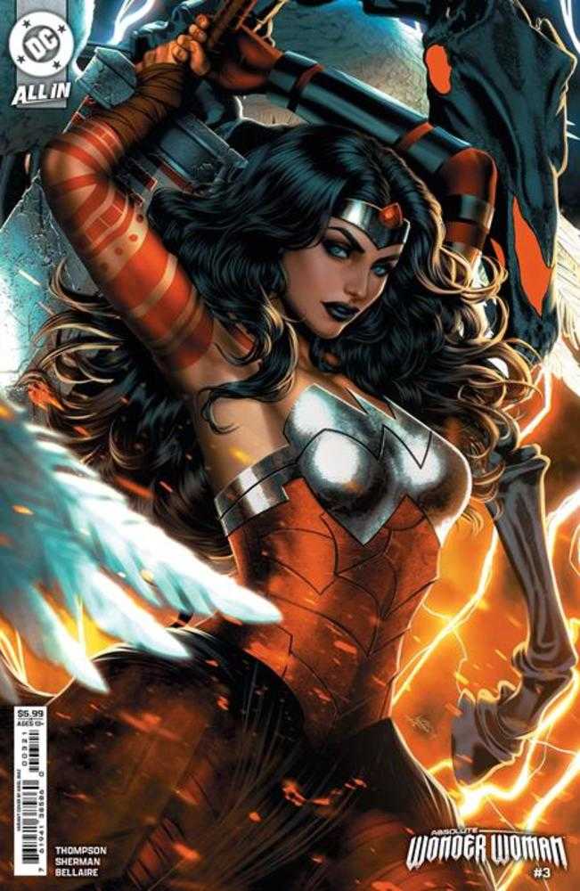 Absolute Wonder Woman (2024) # 3 Cover B Ariel Diaz Card Stock Variant