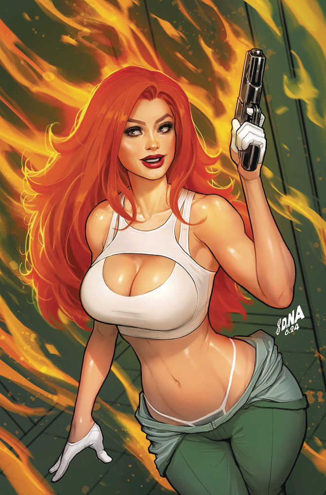 Heat Seeker: Combustion - A Gun Honey Series (2024) #1 Cover K 10