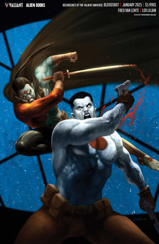 Resurgence of the Valiant Universe: Bloodshot (2025) One-Shot Cover C Baldo Virgin