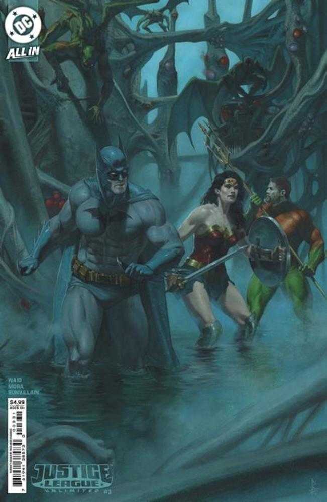 Justice League Unlimited (2024) # 3 Cover D Riccardo Federici Card Stock Variant