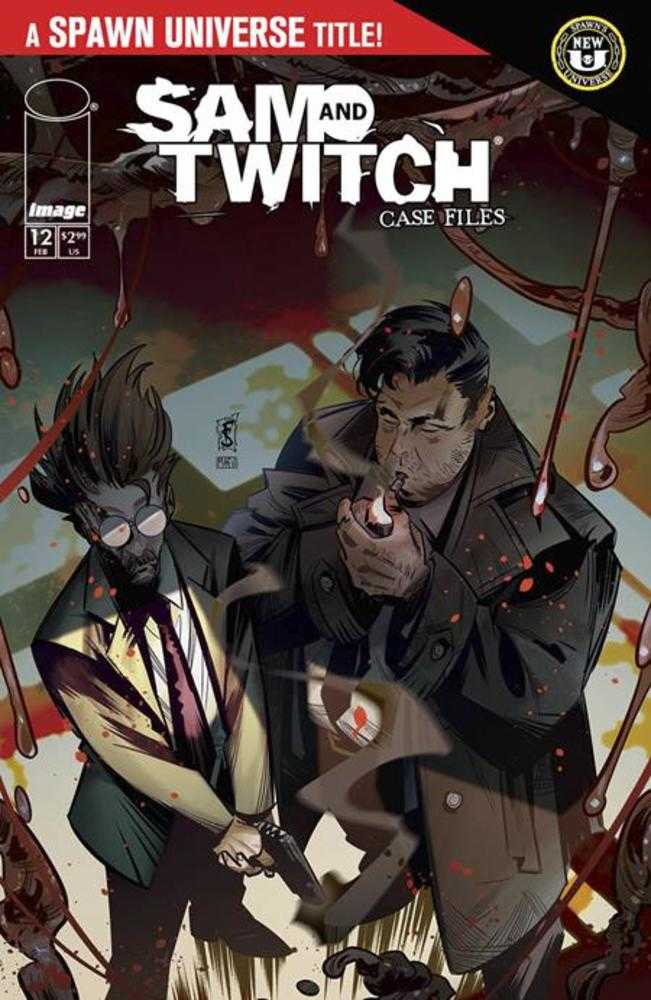 Sam And Twitch: Case Files (2024) #12 Cover A Federico Sabbatini