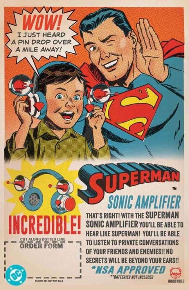 Superman (2023) #23 Cover F Dave Johnson 1:25 Variant