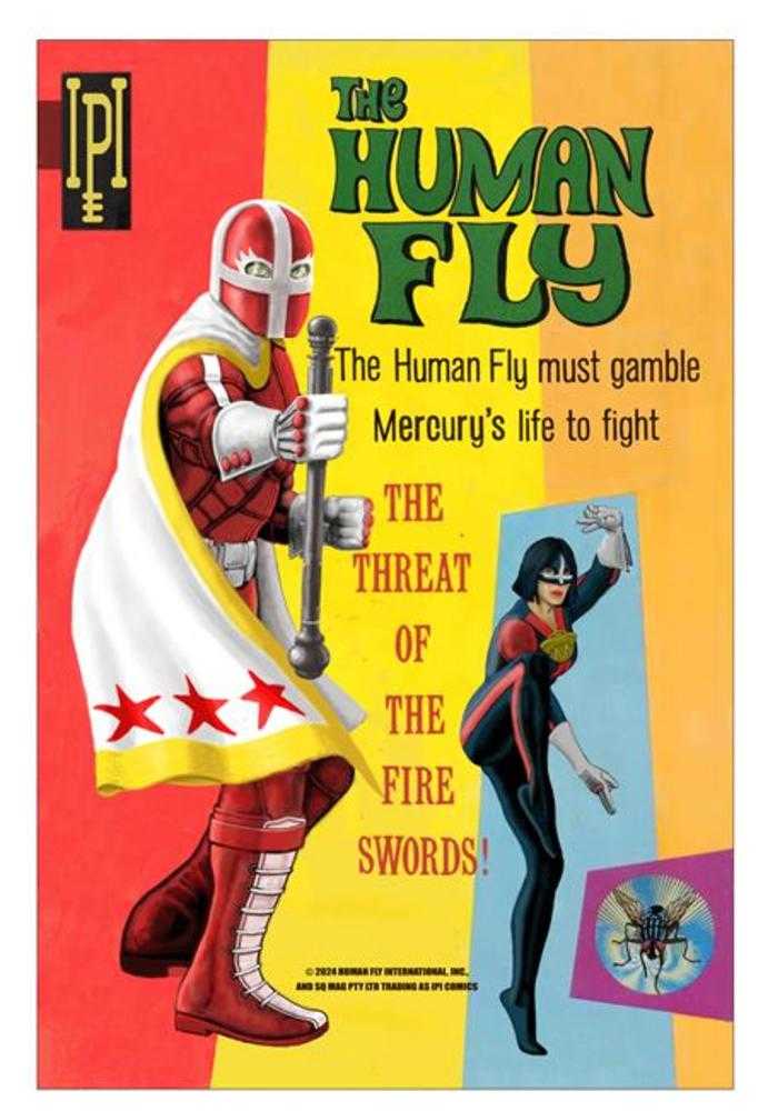 Human Fly (2024) #3 (of 4) Cover A Jan Scherpenhuizen Gold Key 1960s Green Hornet Homage (Mature)