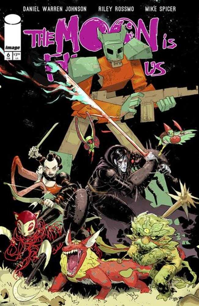 Moon Is Following Us (2024) # 6 (of 10) Cover A Riley Rossmo