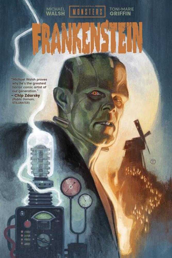 Universal Monsters: Frankenstein HC Julian Totino Tedesco Exclusive Cover