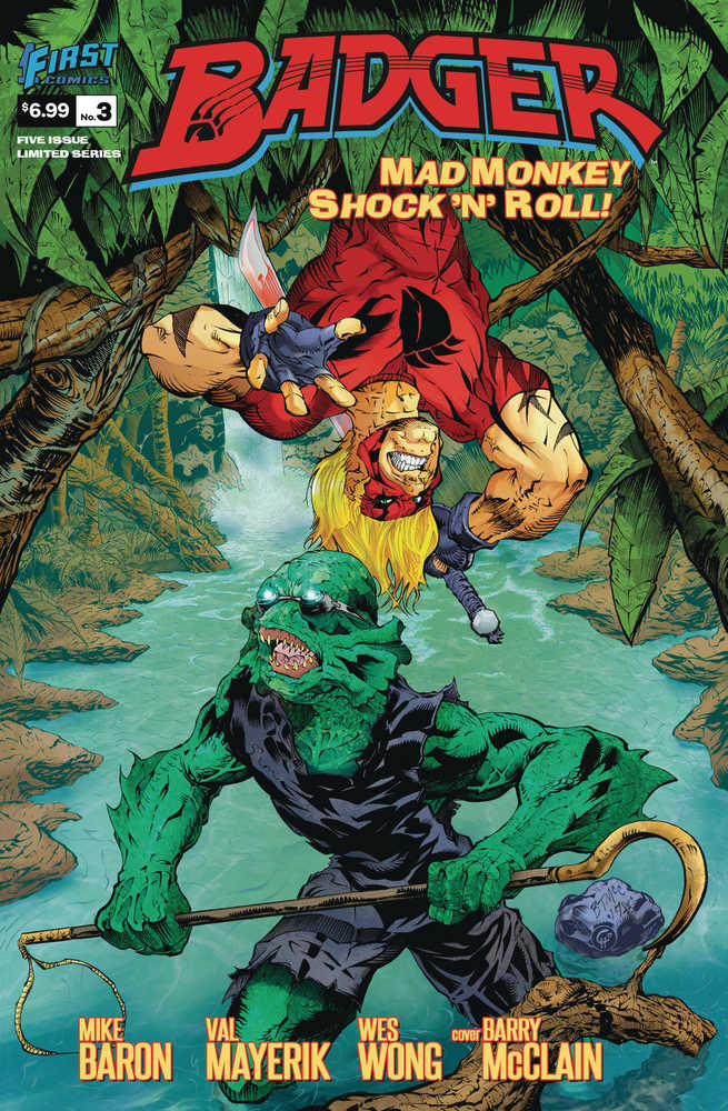 Badger: Mad Monkey Shock N Roll (2025) #3 (of 5)