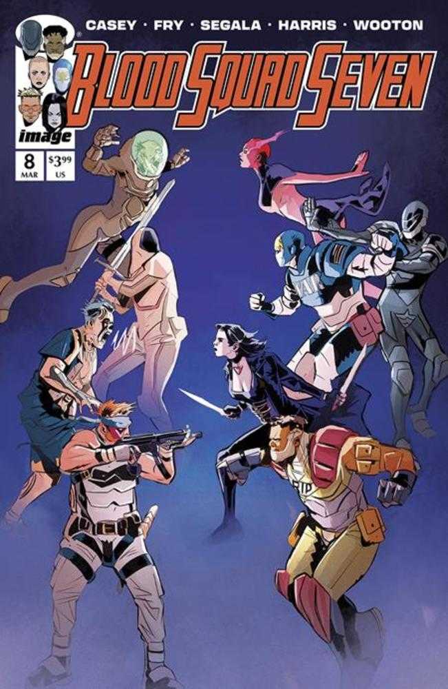 Blood Squad Seven (2024) #8 Cover A Paul Fry (Mature)