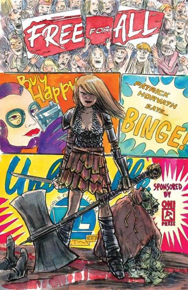 Free For All (2025) One-Shot Cover B Matt Kindt